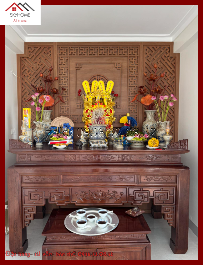 Cách Thờ Ông Cố Khi Không Có Ảnh – Giữ Sự Trang Nghiêm Và Cân Đối Trên Ban Thờ Gia Tiên